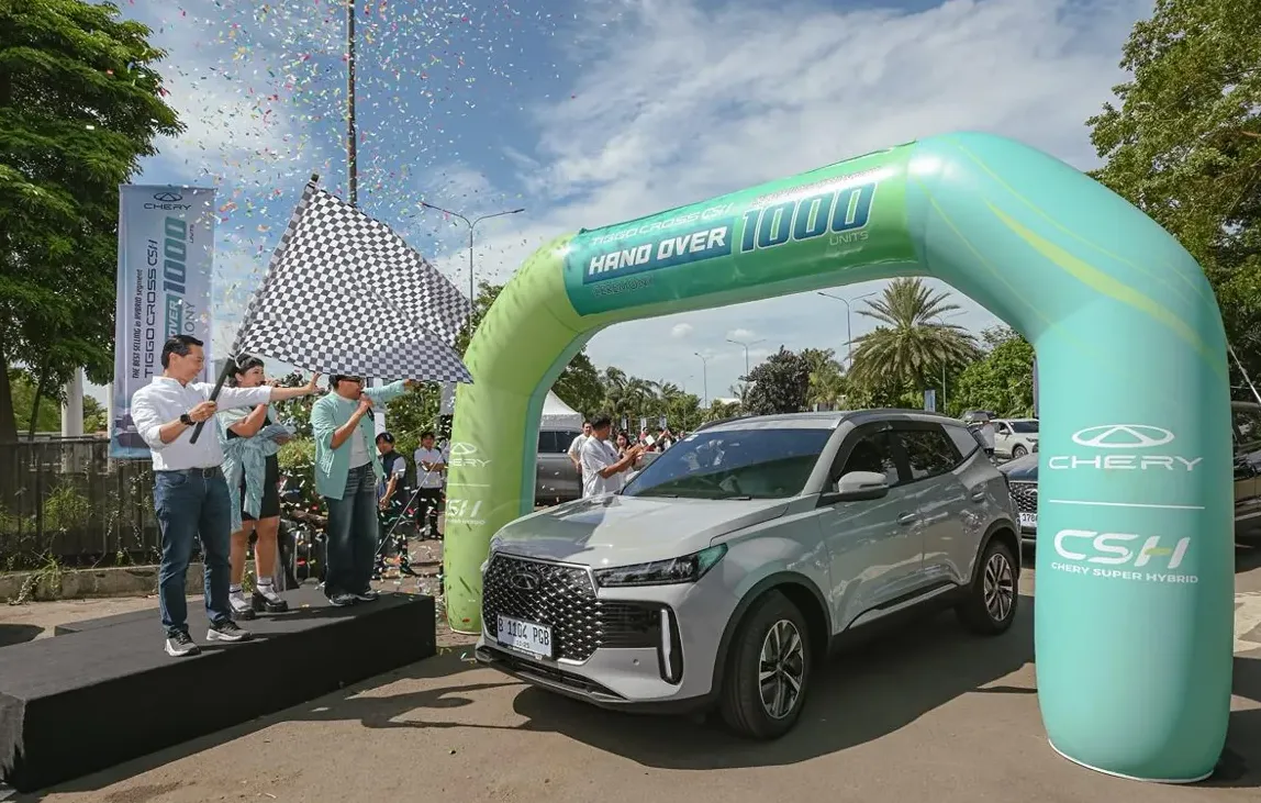 Chery Tembus Pasar Hybrid, TIGGO Cross CSH Hybrid Laris Manis!