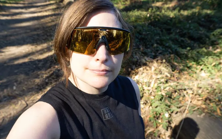 I wouldn't wear these as everyday sunglasses, but I don't mind the look for a trail run.