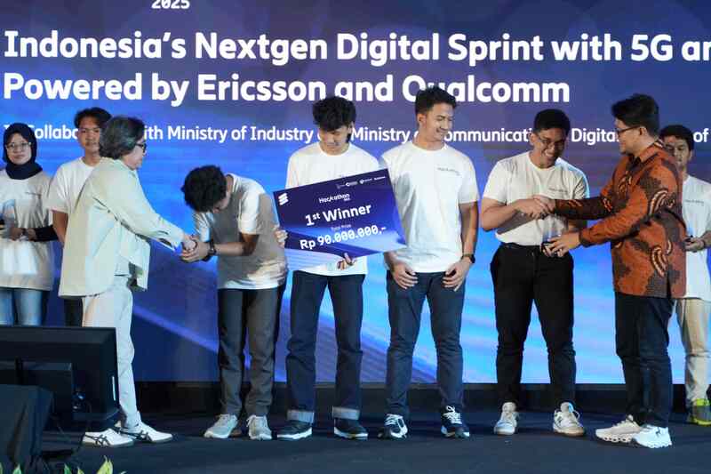 Kompetisi Berakhir, Ini Tiga Pemenang Ericsson Hackathon 2025