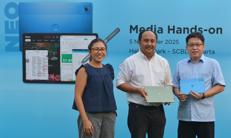 Motorola Lengkapi Jajaran Tablet Terbaru melalui Moto Pad 60 Neo