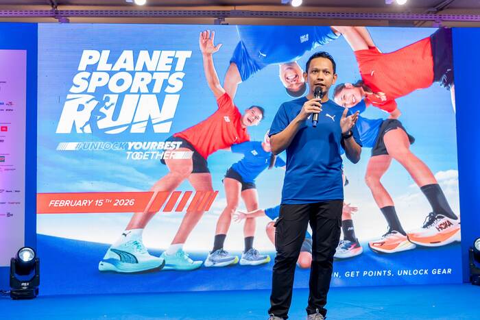 Planet Sports Run 2026 Ajak Peserta Berburu Poin Reward