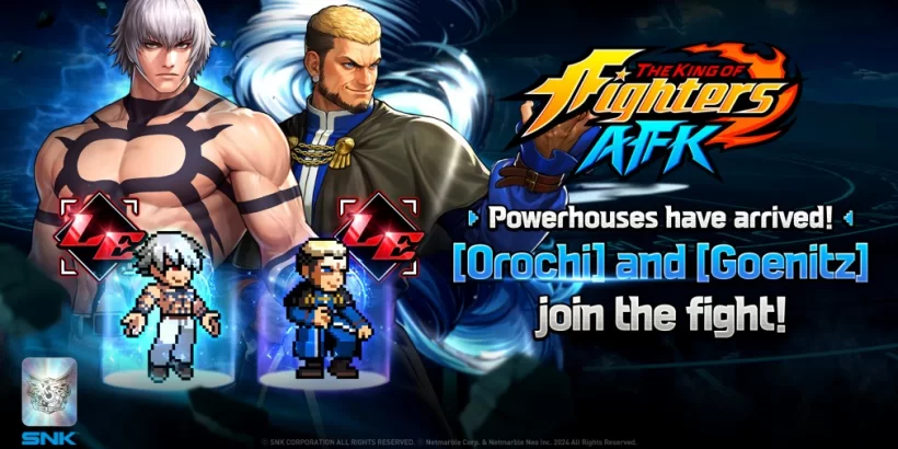 Legenda Orochi dan Goenitz Serbu The King of Fighters AFK, Siap Bangkit di Black Friday!