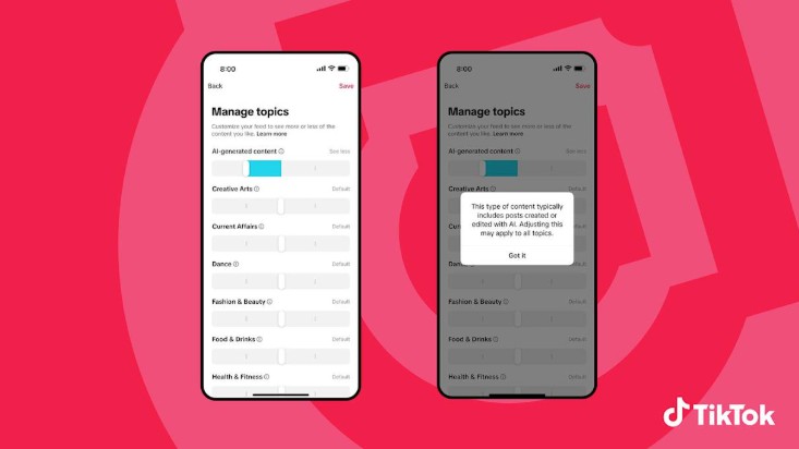 Kontrol Baru di TikTok untuk Mengurangi Konten AI di Feed Pengguna