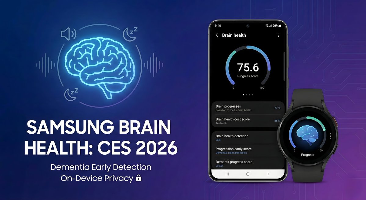 Samsung Bawa Fitur Brain Health ke CES 2026, Bisa Pantau Fungsi Otak dan Deteksi Dementia Sejak Awal