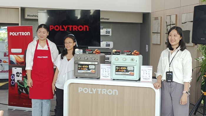 Polytron Luncurkan Air Fryer Oven Terbaru dengan Fitur Uap Air