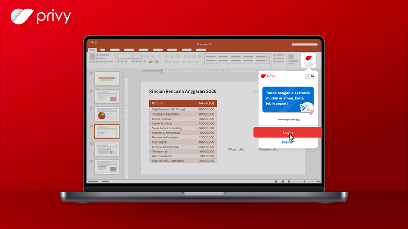 Privy Perluas Akses Tanda Tangan Elektronik Melalui Integrasi dengan Microsoft