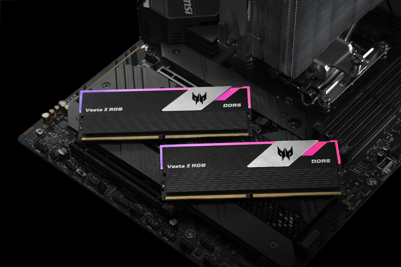Vesta II DDR5 Meluncur dengan Frekuensi hingga 7200 MHz