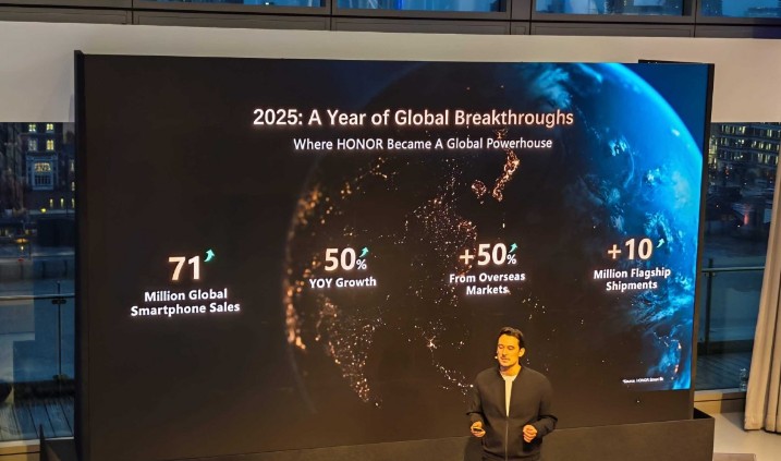 Honor Kirimkan Lebih dari 70 Juta Smartphone Sepanjang 2025