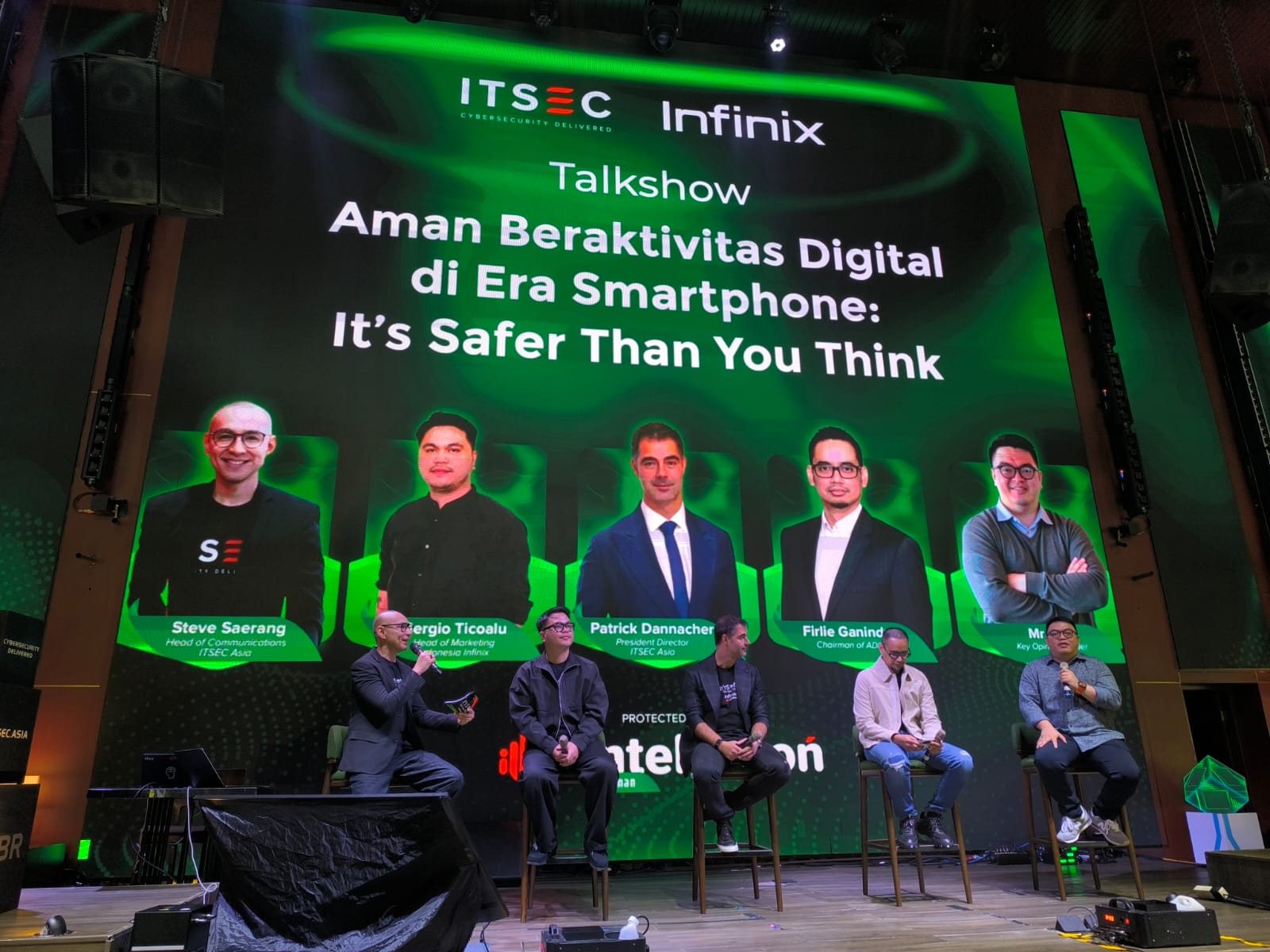 ITSEC Asia dan Infinix Hadirkan Solusi IntelliBroń Aman di NOTE Edge 5G+