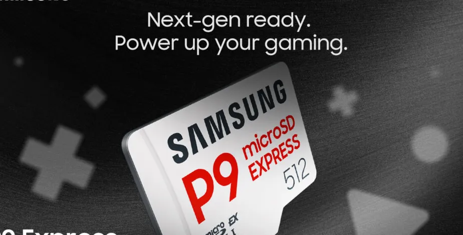 Samsung P9 Express Meluncur, MicroSD Super Cepat untuk Nintendo Switch 2