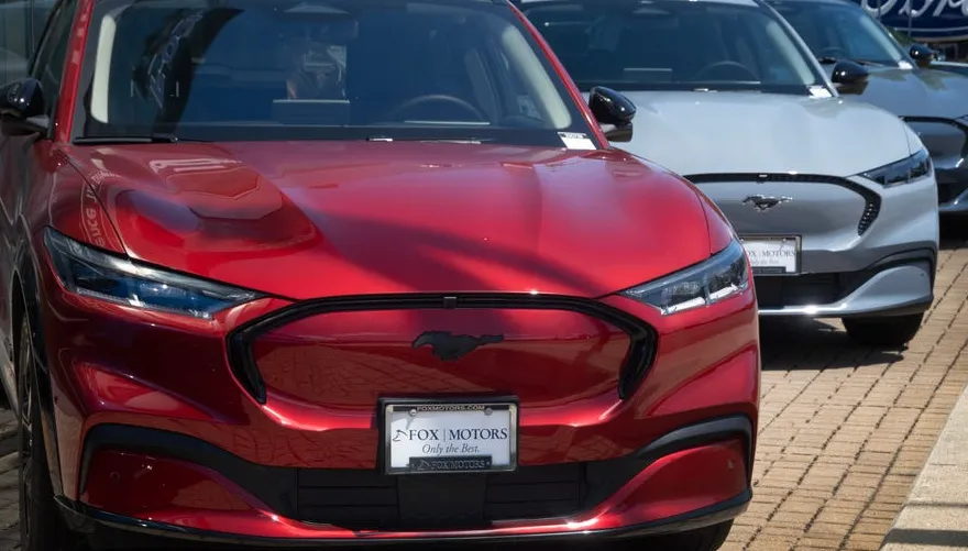 ford reports strong month for ev and hybrids