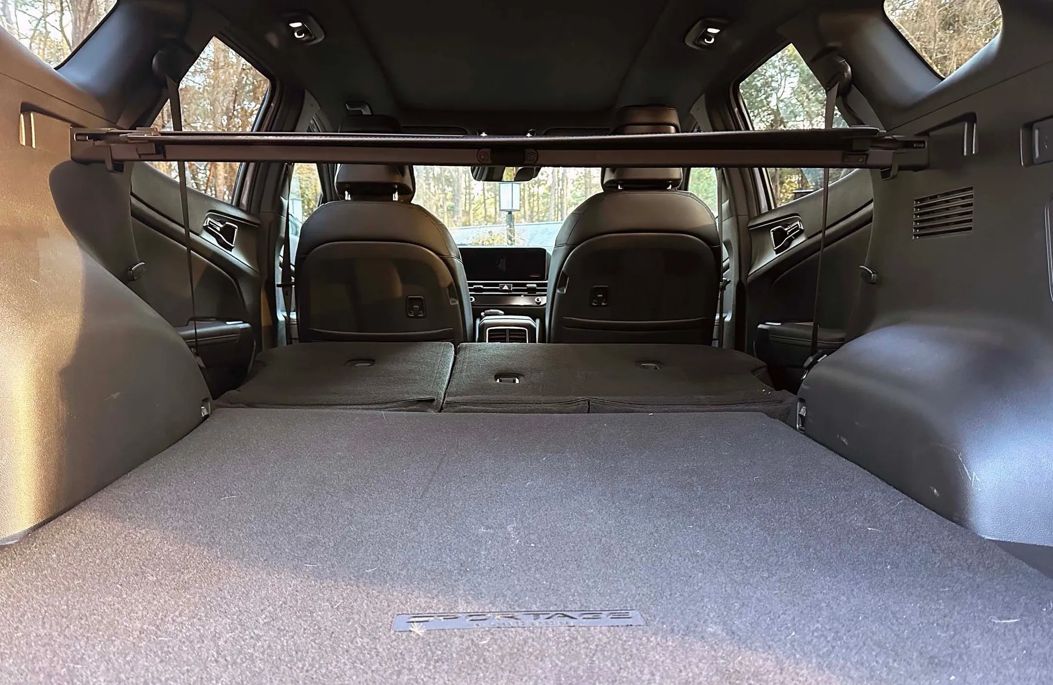 2026 kia sportage xpro rear seats