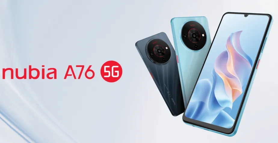 nubia V80 Max dan A76 5G