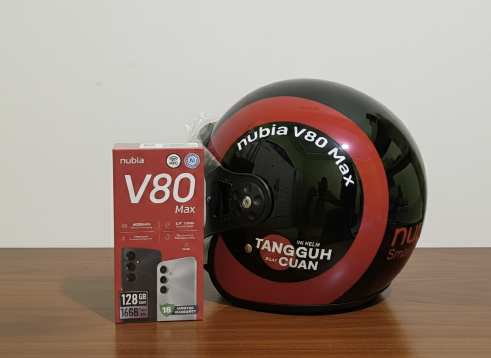 Review nubia V80 Max, Ponsel Rp 1 jutaan Buat Cari Cuan