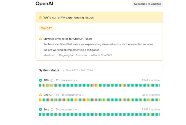 ChatGPT Alami Gangguan, Ribuan Pengguna Laporkan Masalah Akses