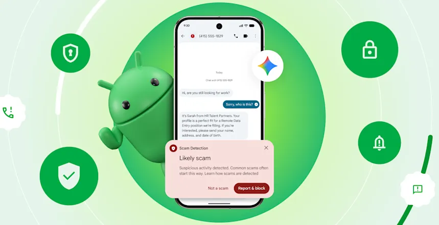 Gemini-powered spam detection