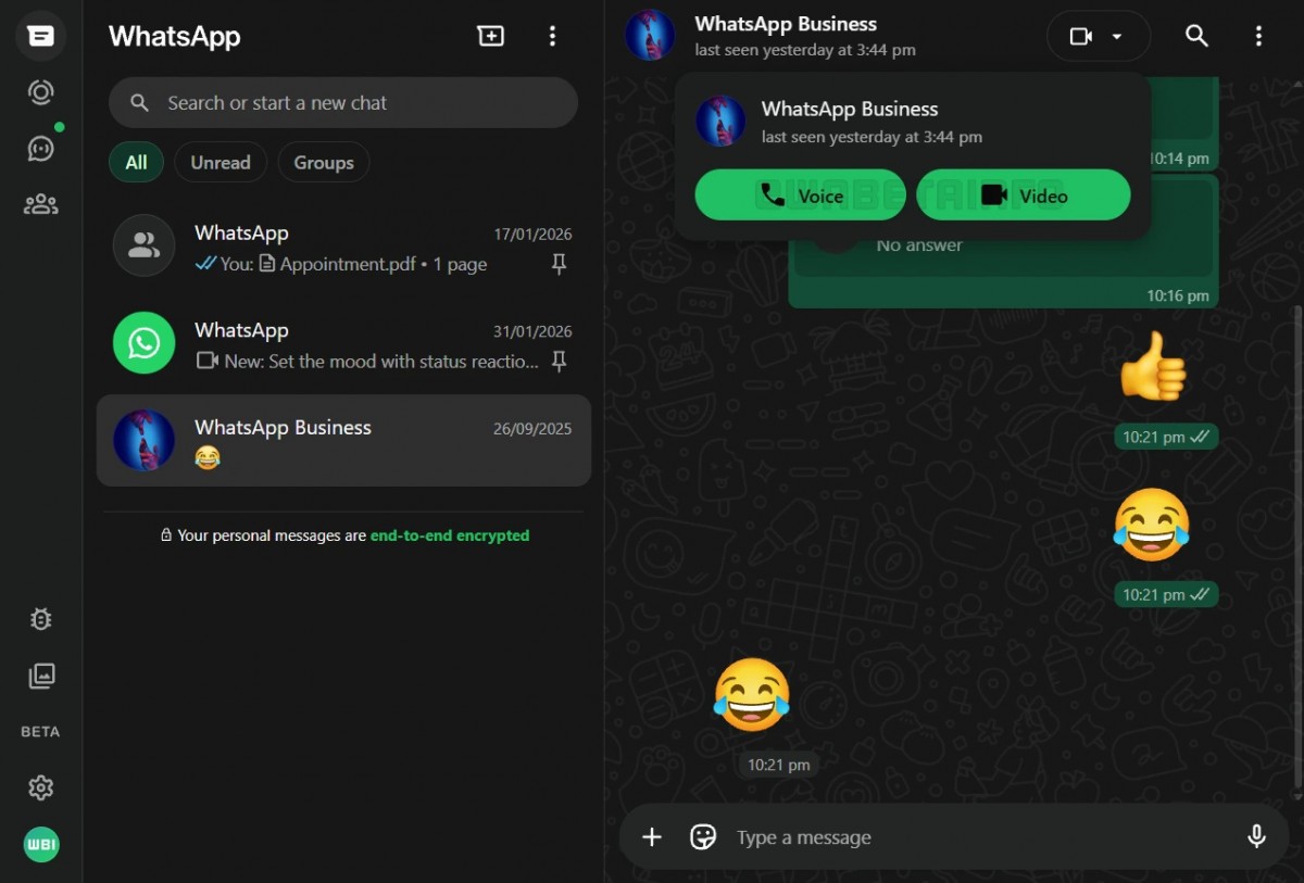 WhatsApp Web Akhirnya Dukung Panggilan Suara dan Video