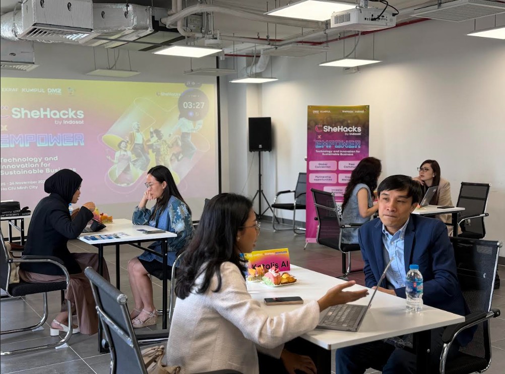 Indosat Perluas Kiprah Global Startup Perempuan Indonesia ke Pasar Vietnam