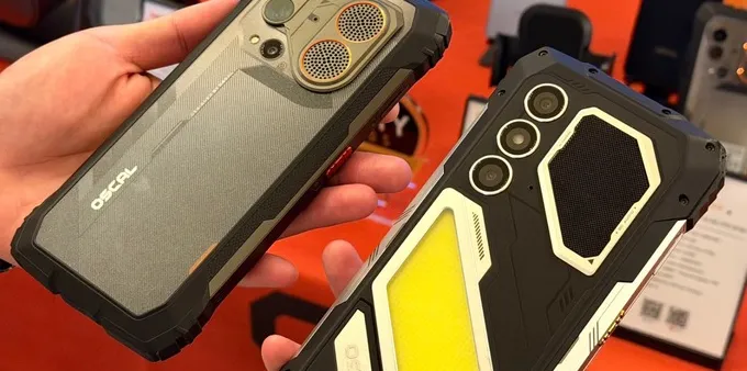 OSCAL's new rugged phones at ShowStoppers