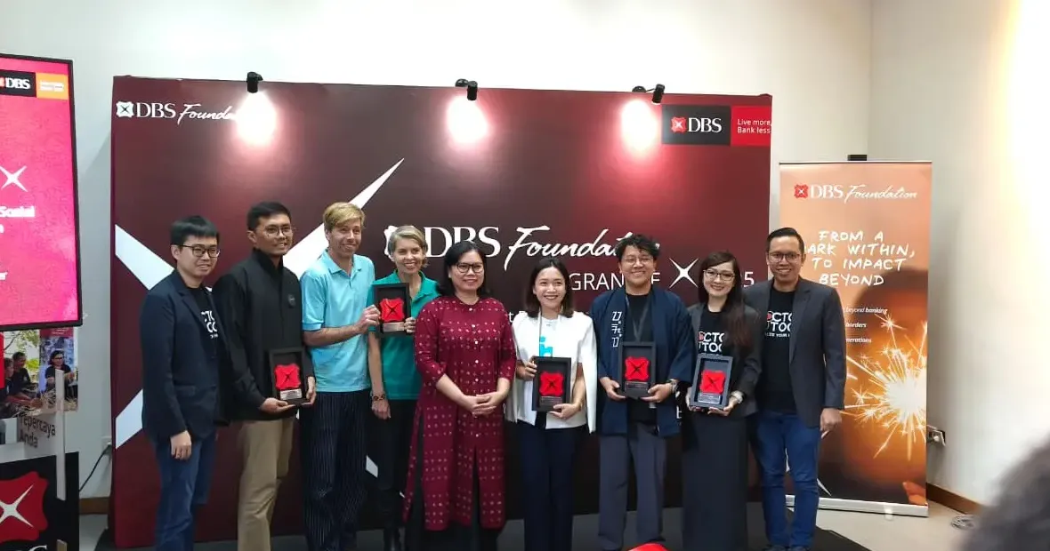 DBS Foundation Kucurkan Rp 11,2 Miliar untuk 5 Social Enterprise