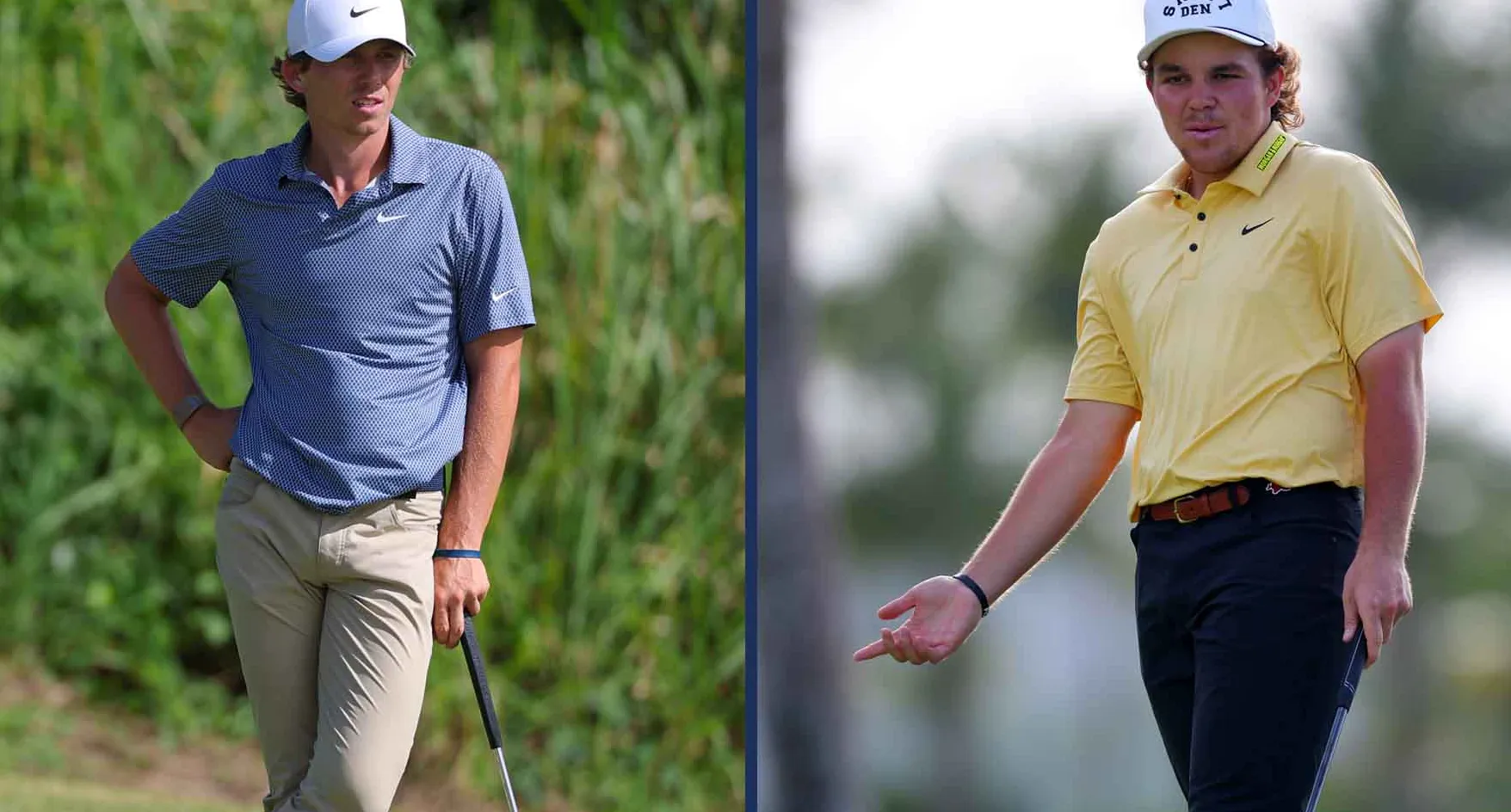 Gordon Sargent and John Daly II look on during the Puerto Rico Open