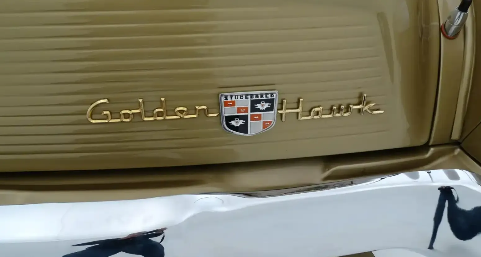 1957 studebaker golden hawk badging rear