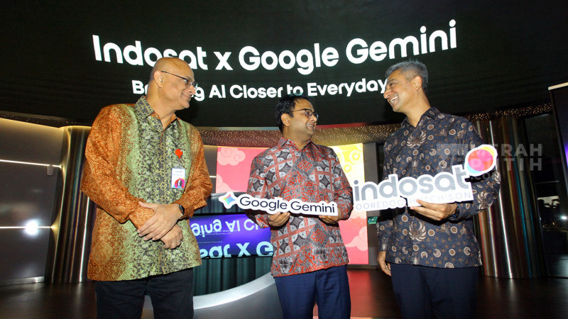 Indosat dan Google Luncurkan Paket Bundling Gemini AI Plus untuk IM3 dan Tri