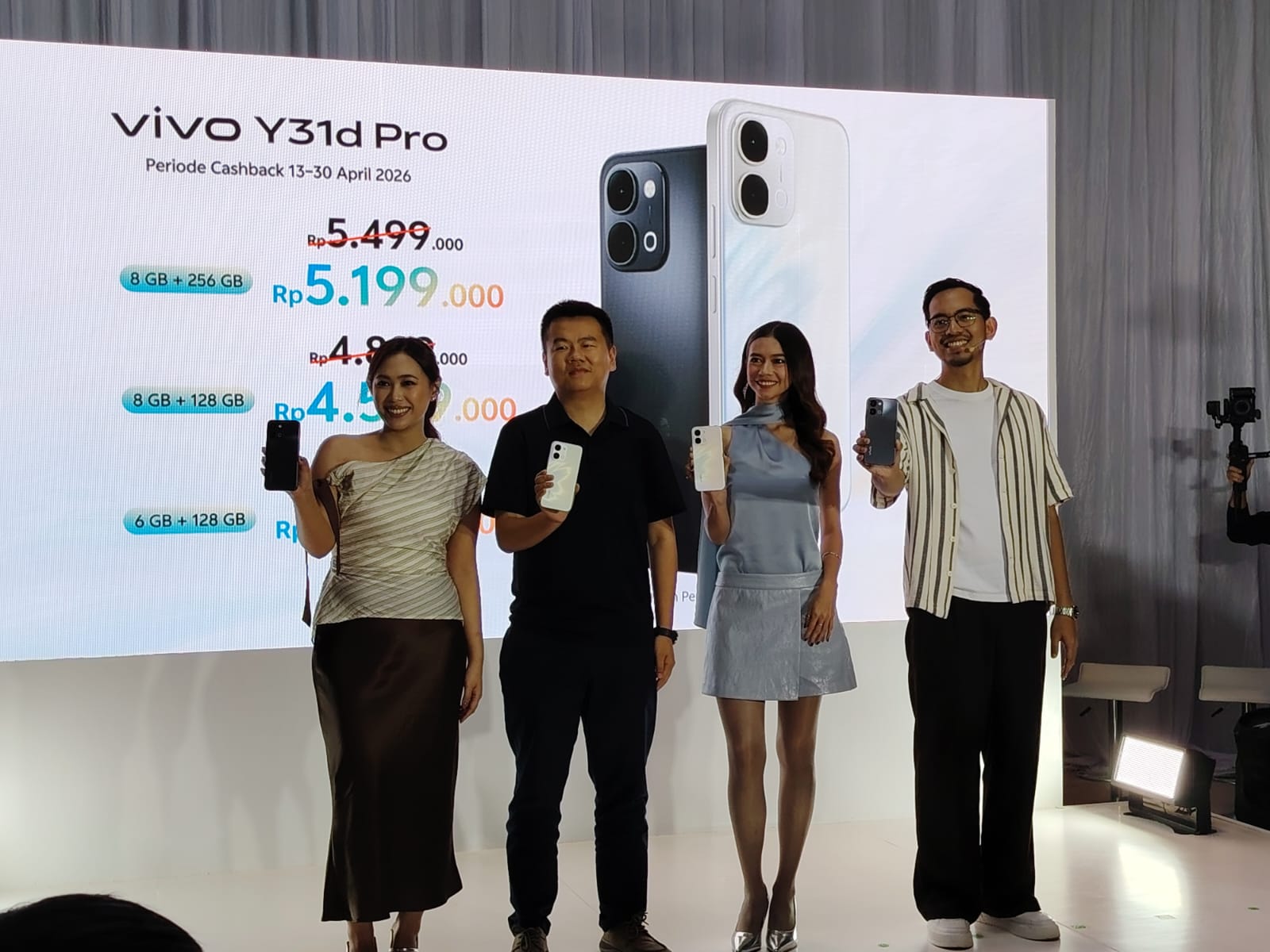 vivo Y31d Pro Resmi Rilis, Ini Harga dan Spesifikasinya