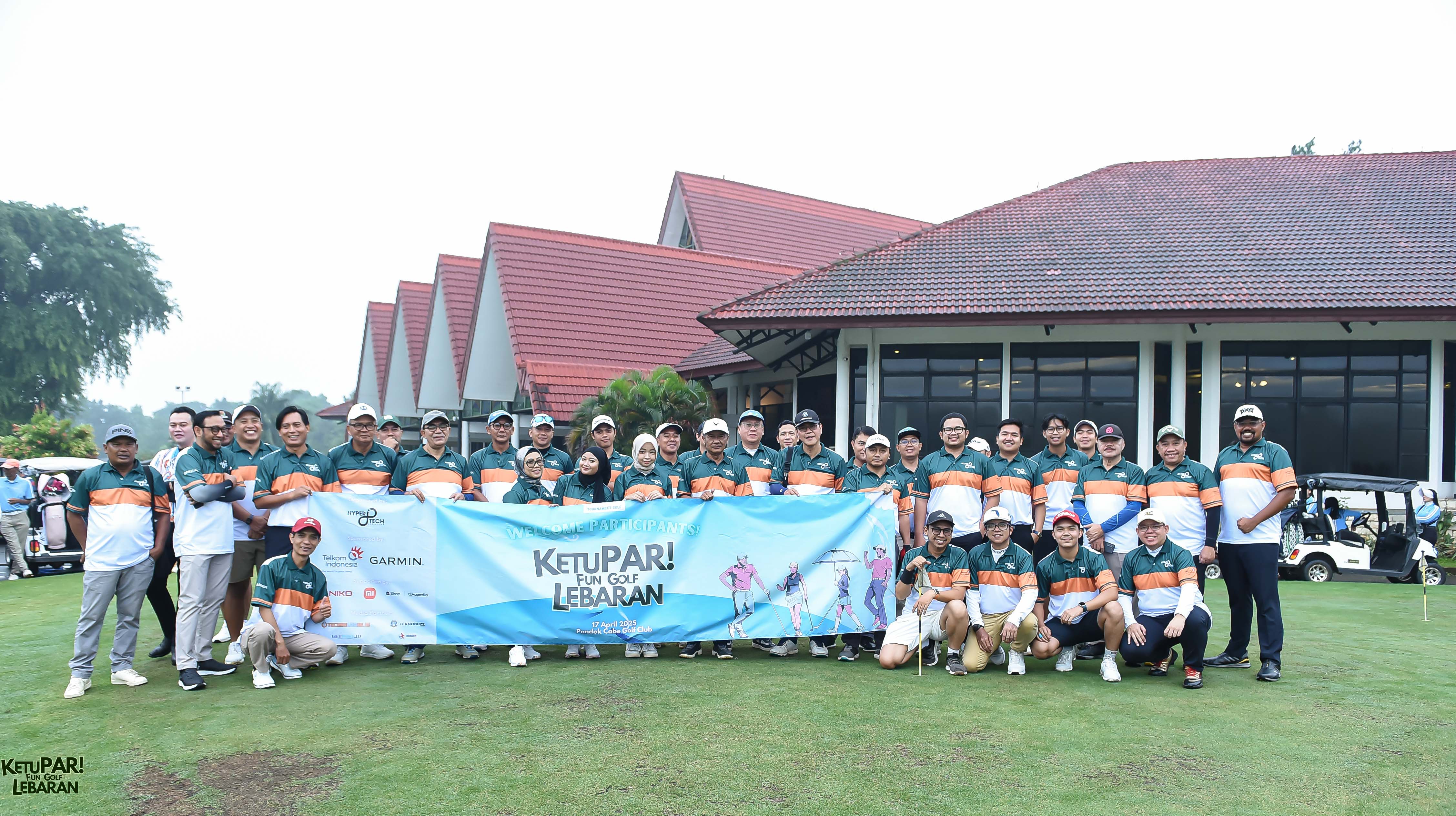 Lebaran Ketupat Makin Seru dengan Ajang Fun Golf Komunitas Teknologi