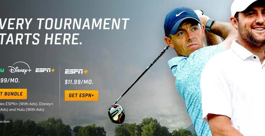 PGA Tour Live on ESPN+ 2025 promotion