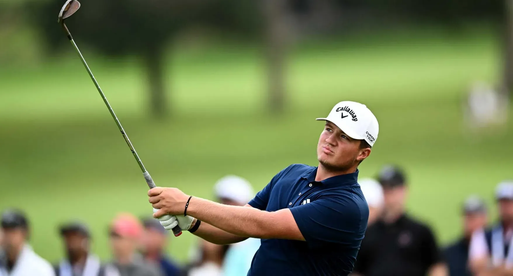Jackson Herrington hits a shot at U.S. Amateur