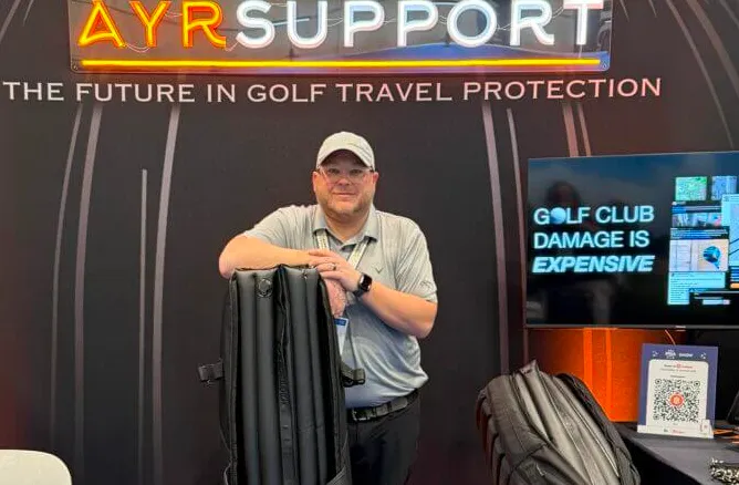 Ayr Support: Bantal Tiup Pelindung Tas Golf Travel, Solusi Baru untuk Perjalanan Aman