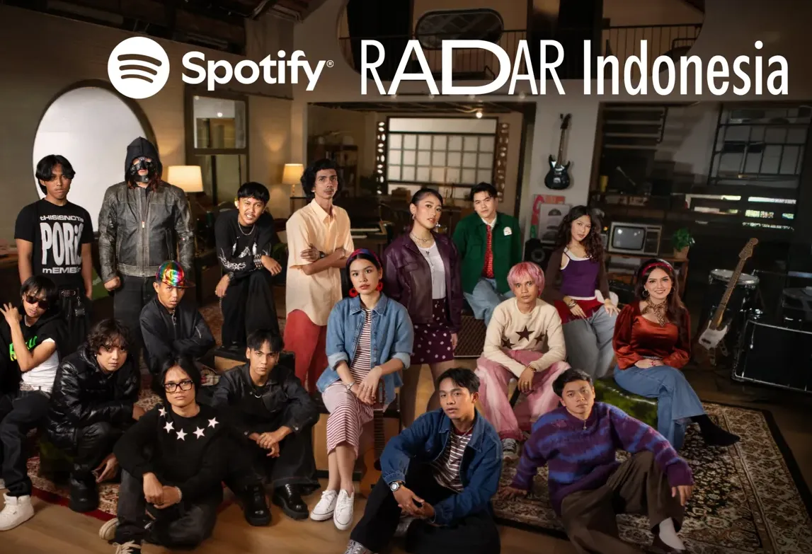 Spotify RADAR Indonesia 2026 Pilih 10 Musisi Masa Depan