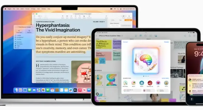 Apple put AI into its series 15 phones and M1 chip Macs